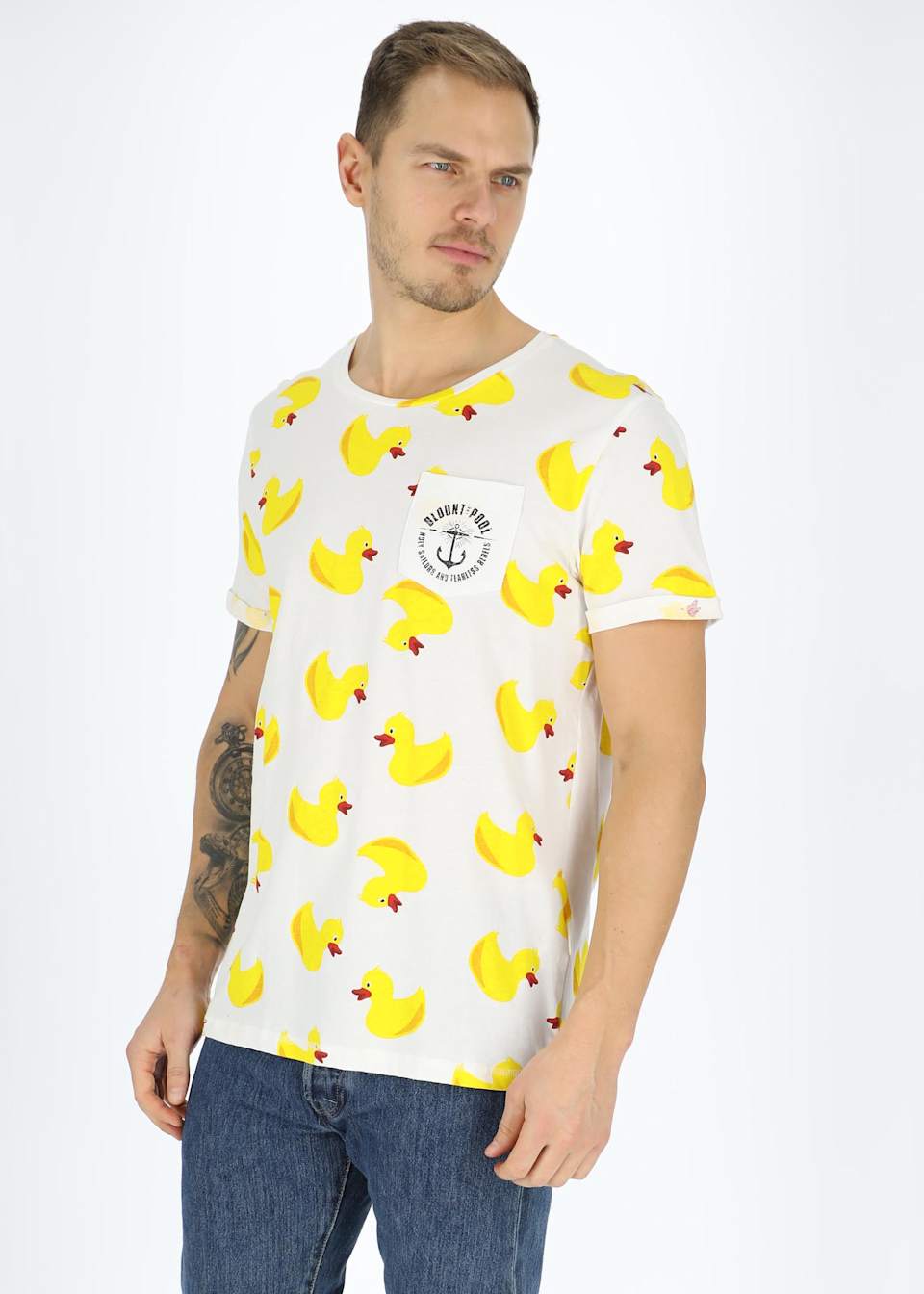 Tropical Pocket Tee