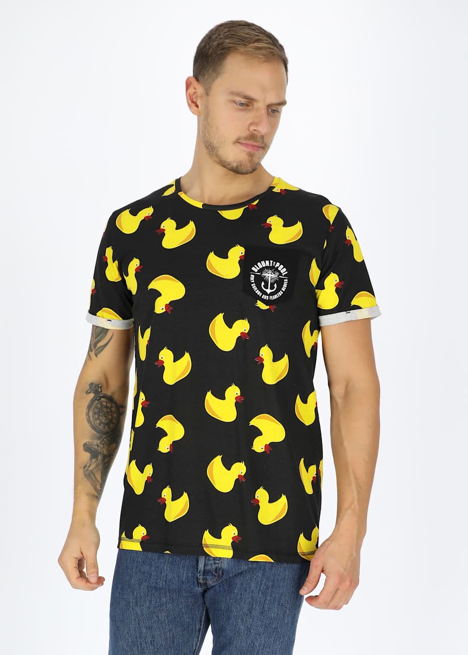 Tropical Pocket Tee