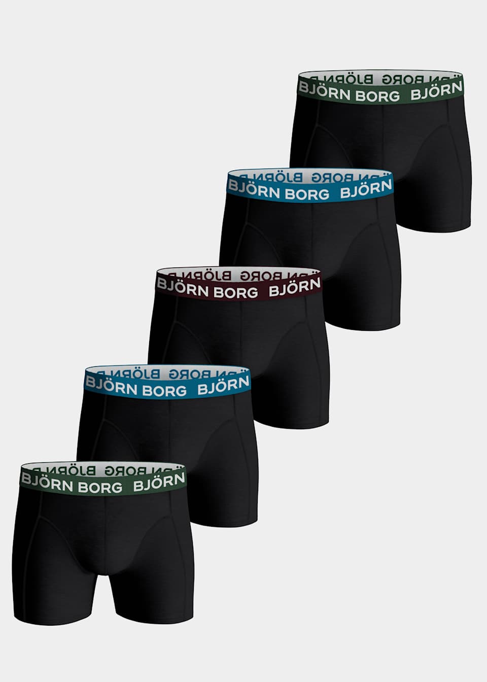 COTTON STRETCH BOXER 5p