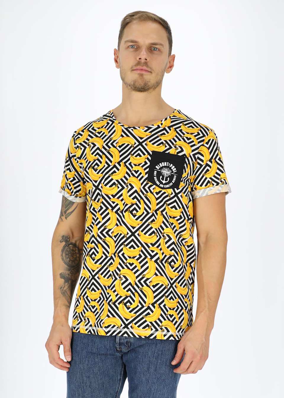 Tropical Pocket Tee