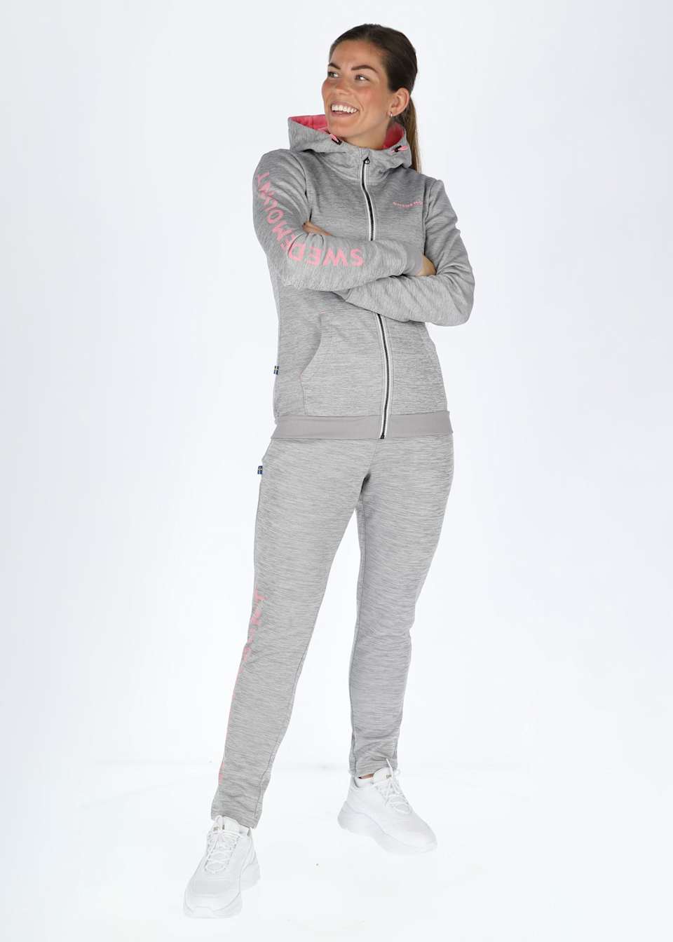 Training Logo Zip hood W