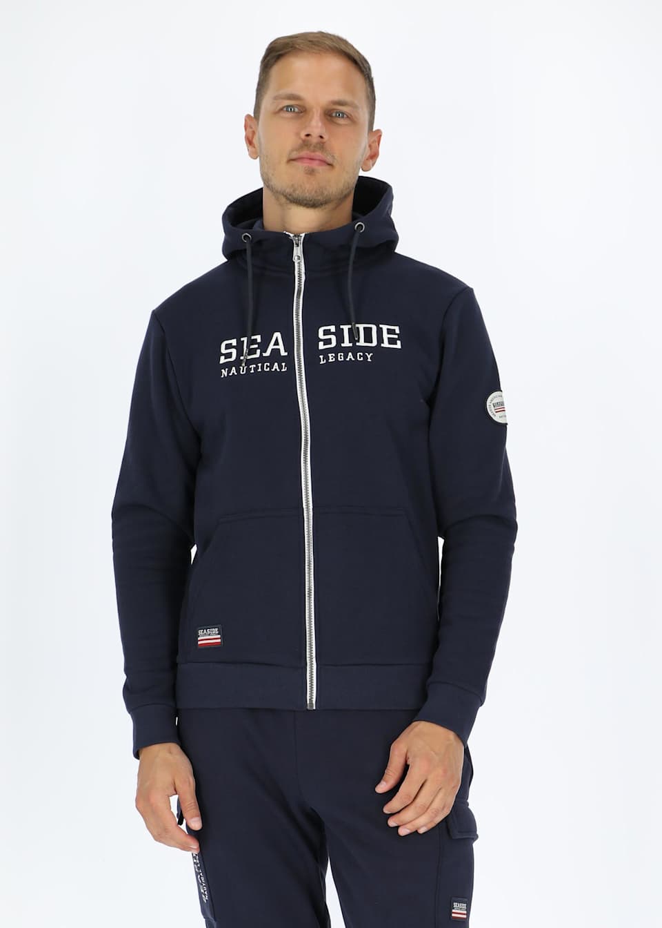 Nautical Zip Hood