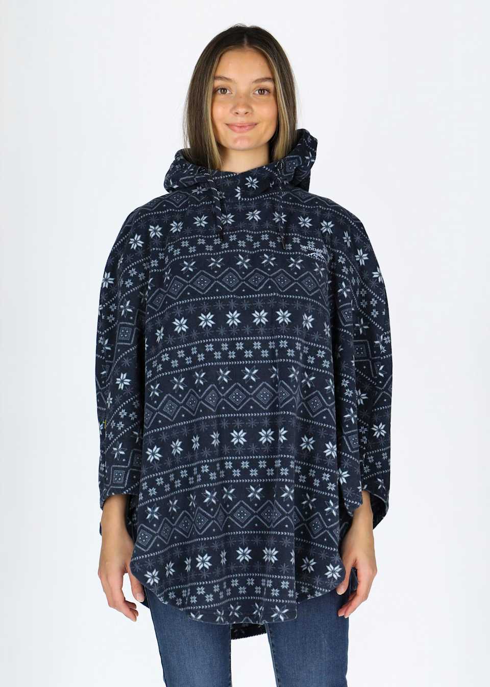 Idre Fleece Poncho W