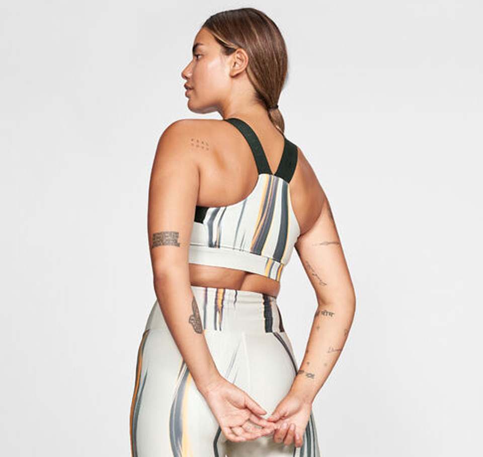 Kay Printed Sports Bra