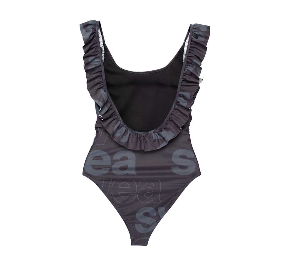 W. Ruffle Swimsuit