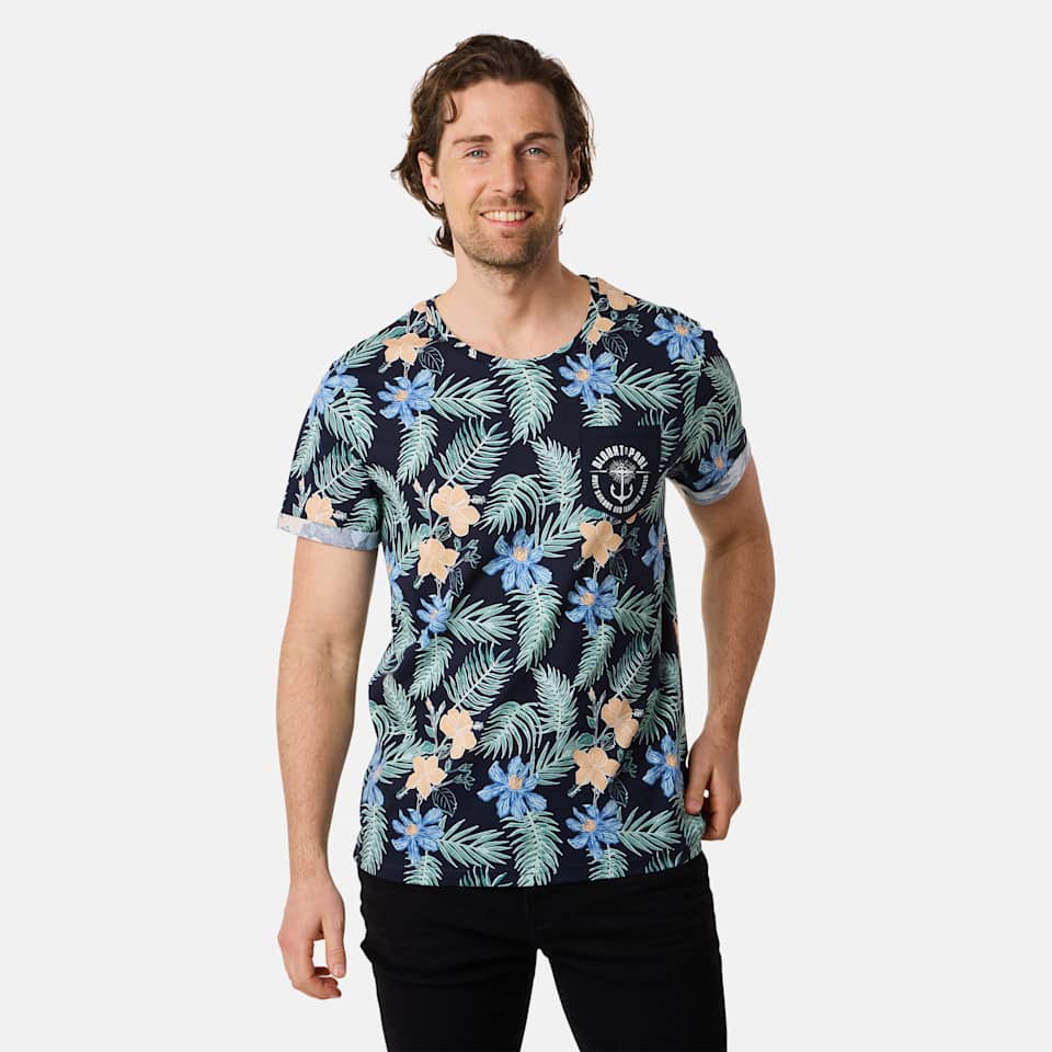 Tropical Pocket Tee