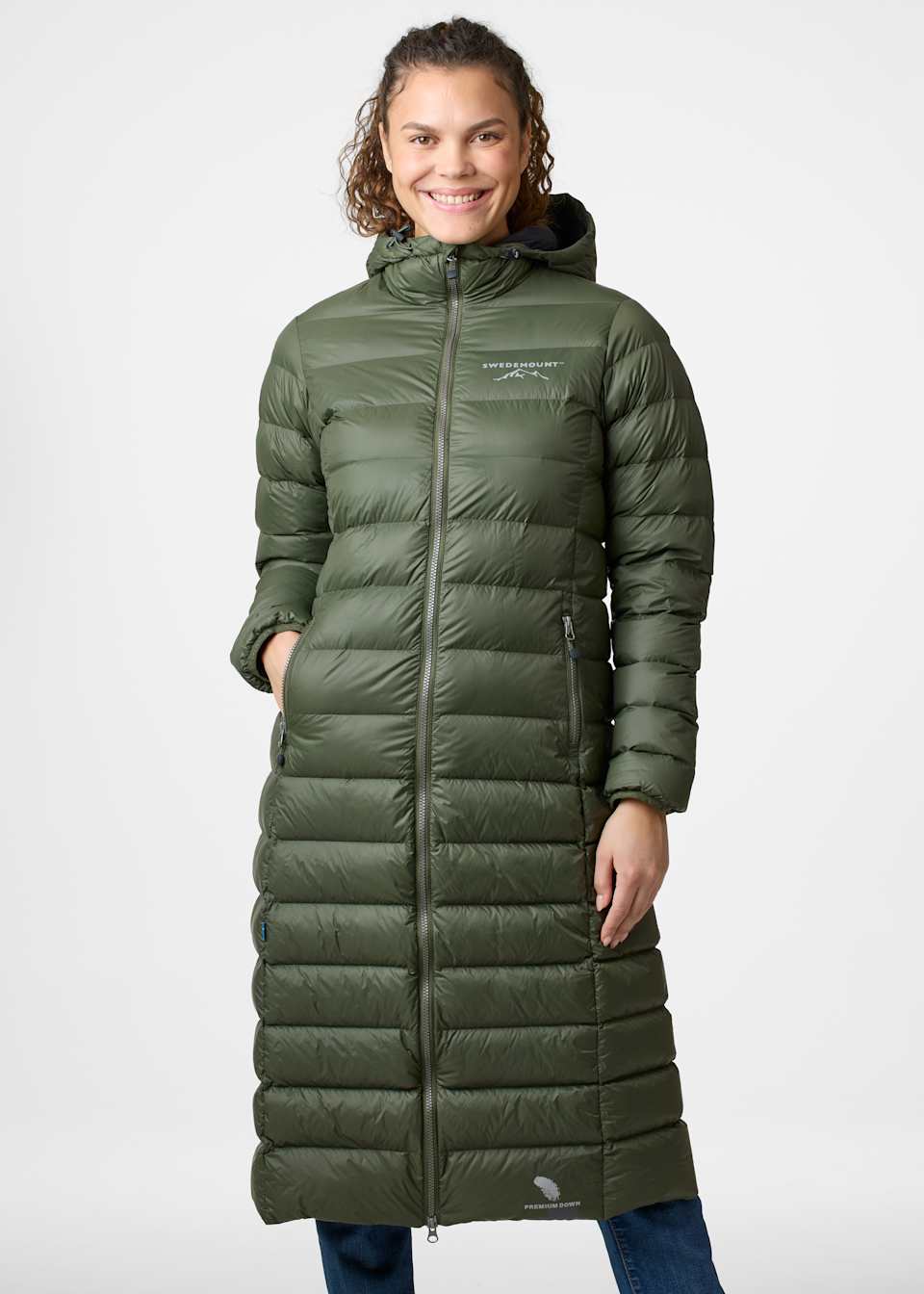 Östersund Long Down Coat W