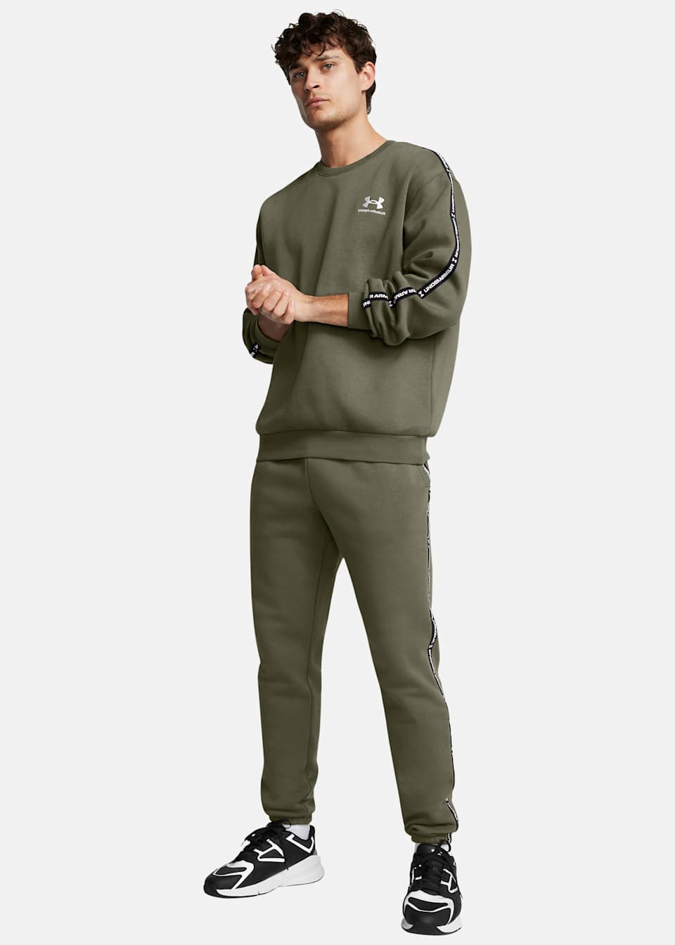 UA Icon Fleece Jgr Taping