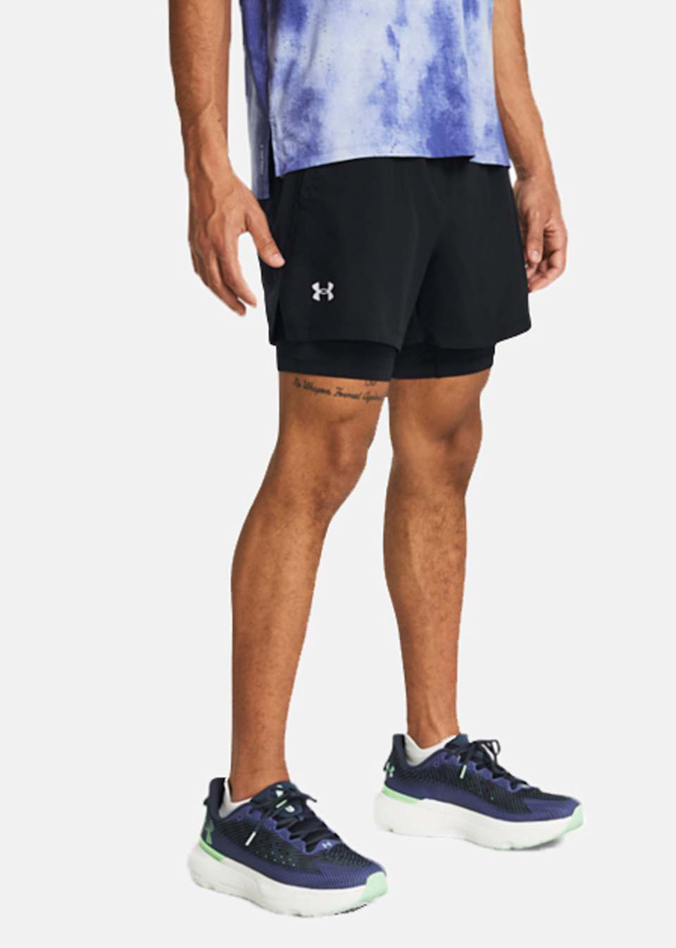 UA LAUNCH 5'' 2-IN-1 SHORTS