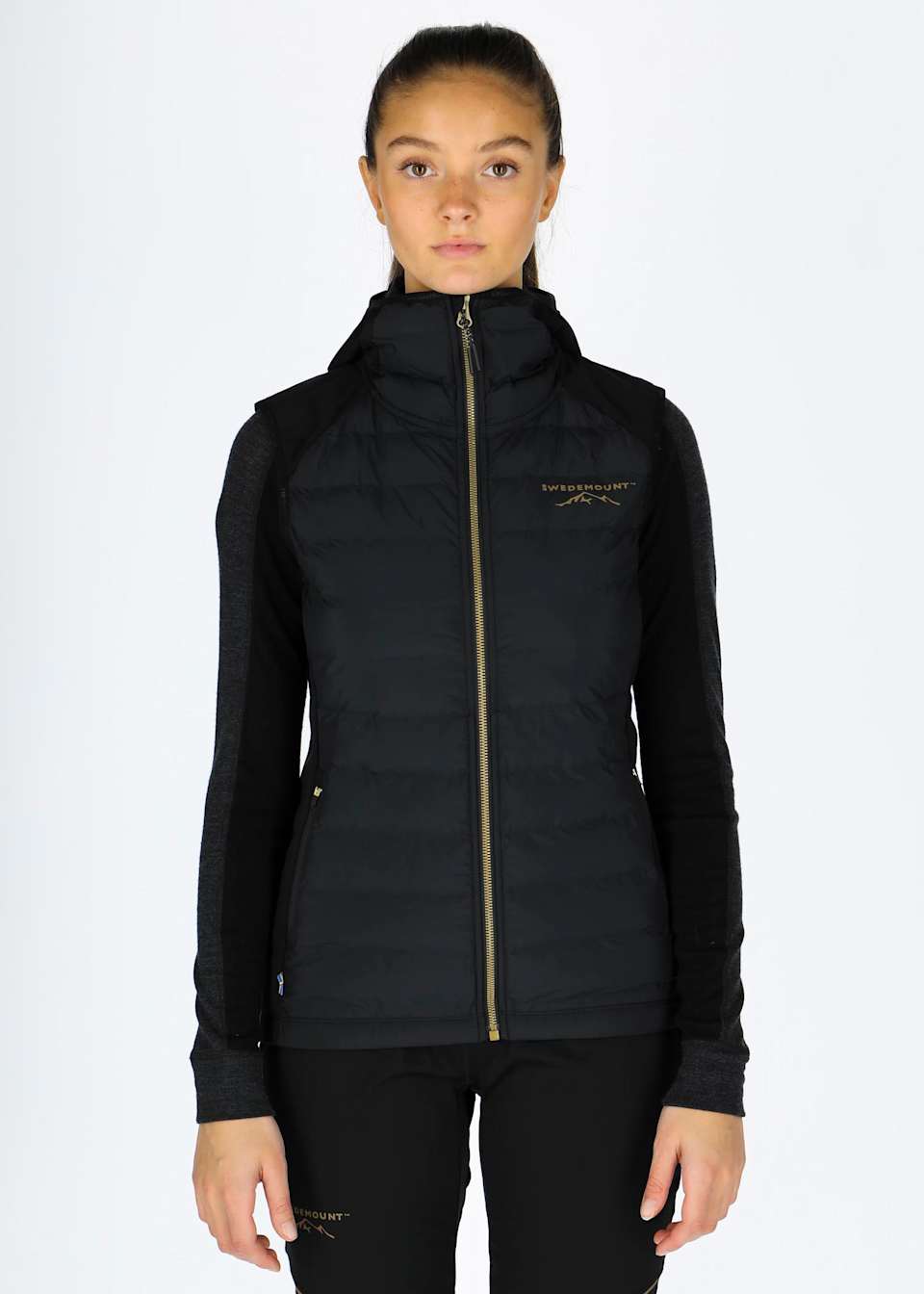 Nordic Hybrid Hooded Vest W