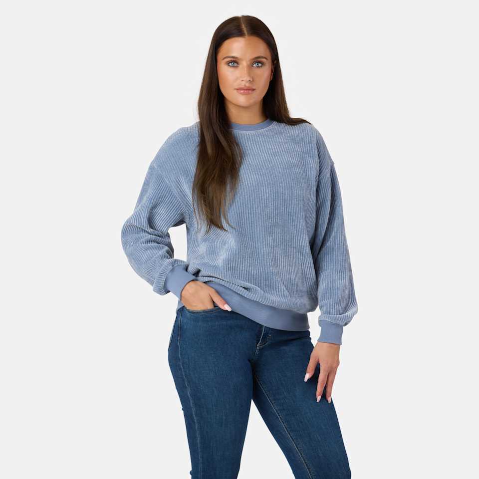 Chenille Lounge Crew Neck W