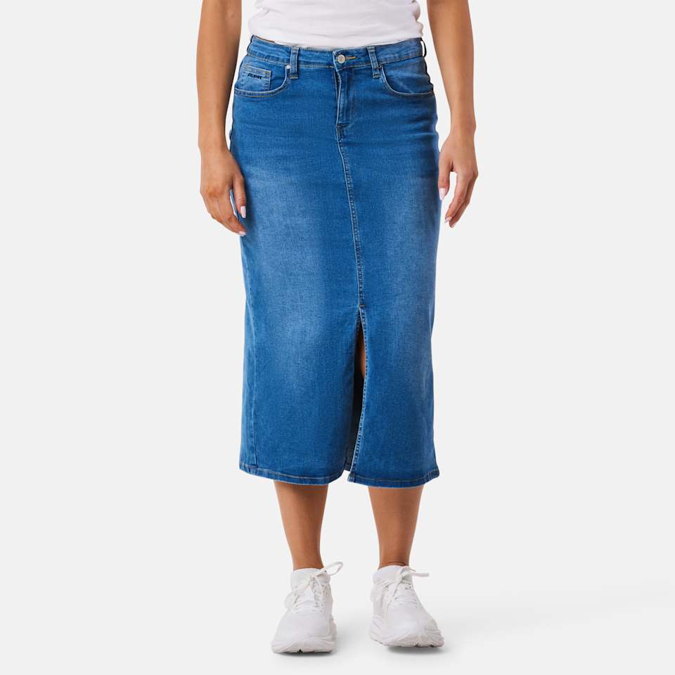 Oregon Long Denim Skirt W