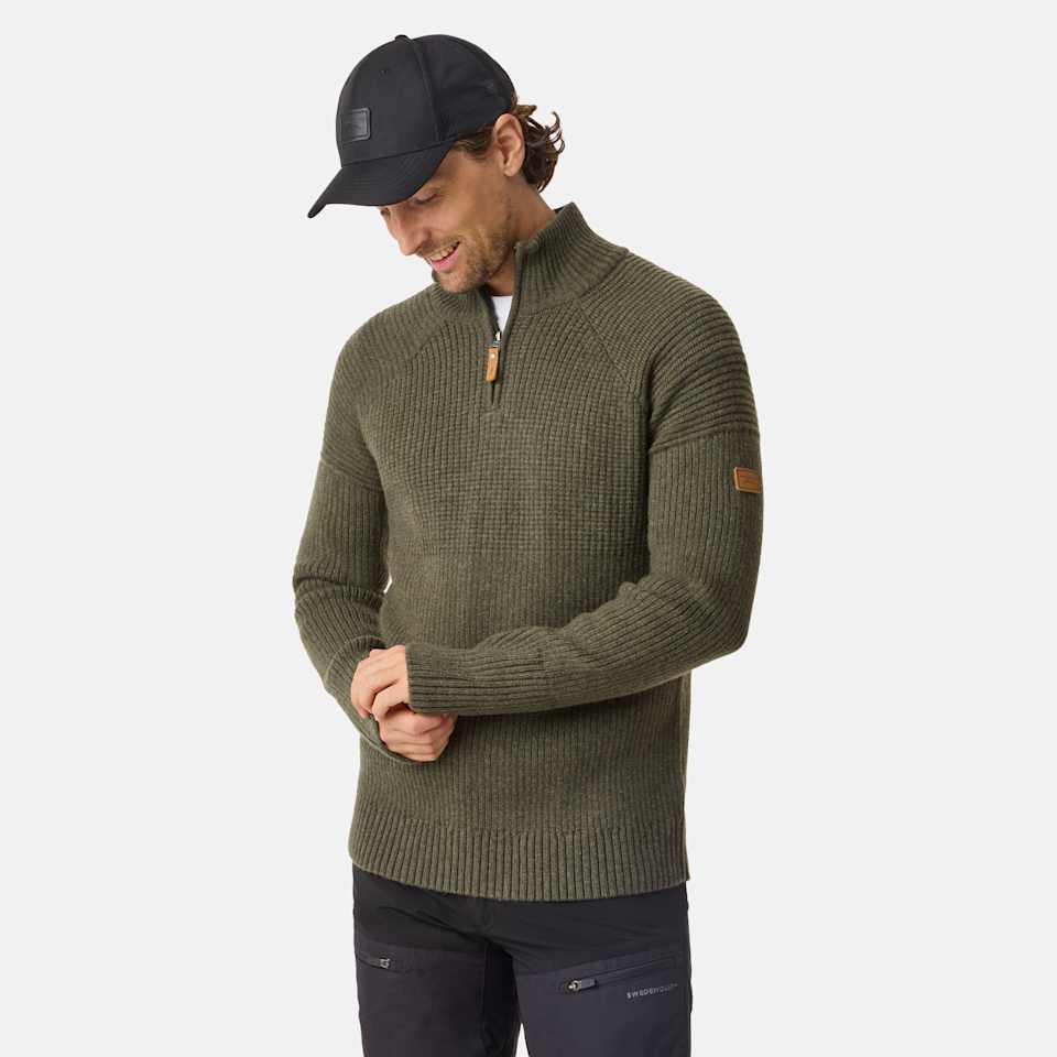 Nordkap Wool Sweater Half Zip