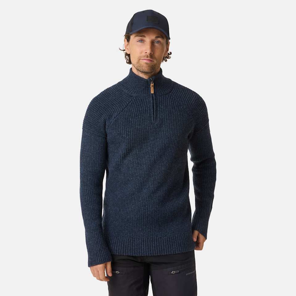 Nordkap Wool Sweater Half Zip
