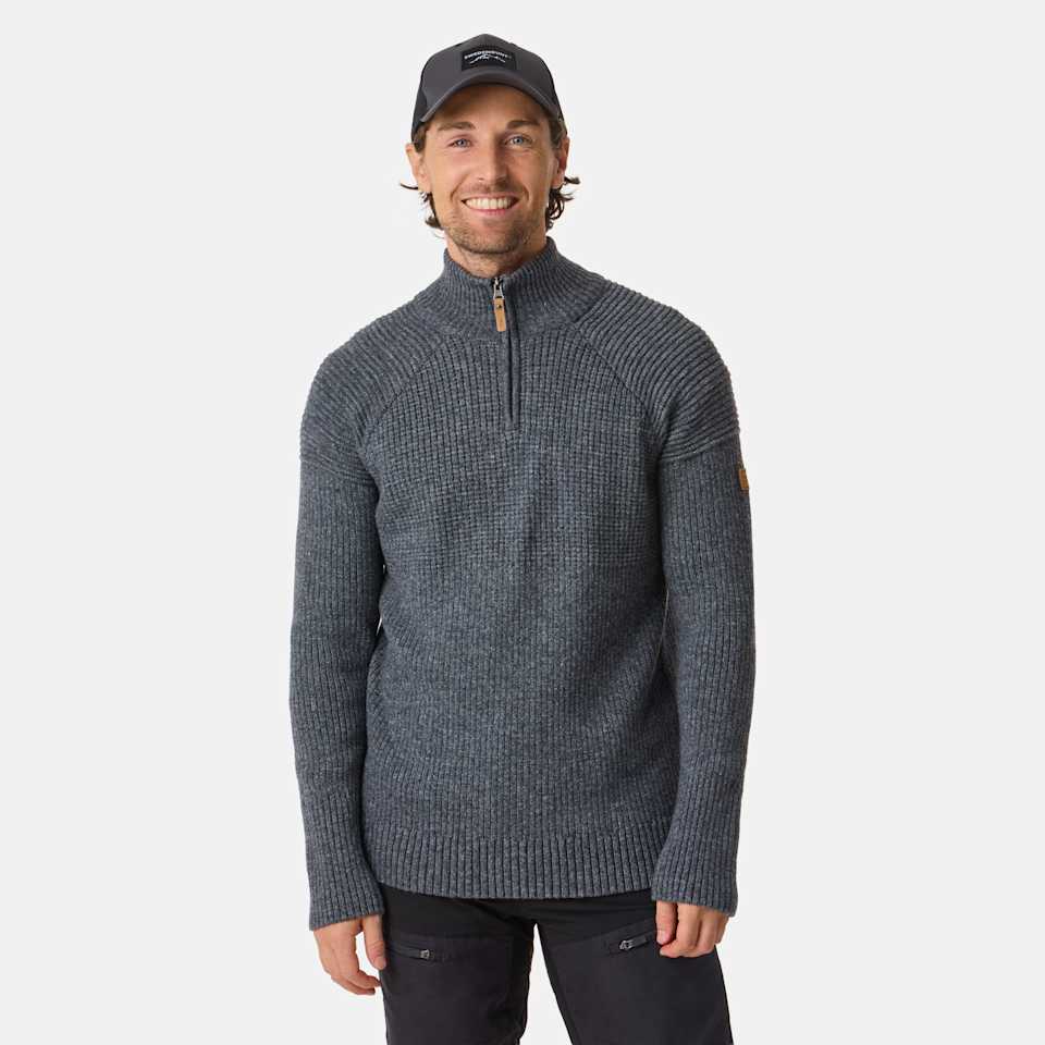 Nordkap Wool Sweater Half Zip
