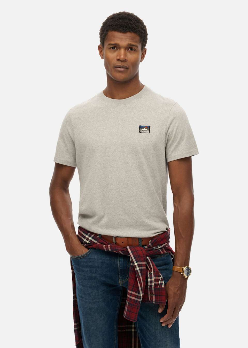 GREAT OUTDOORS EMB RELAXED TEE