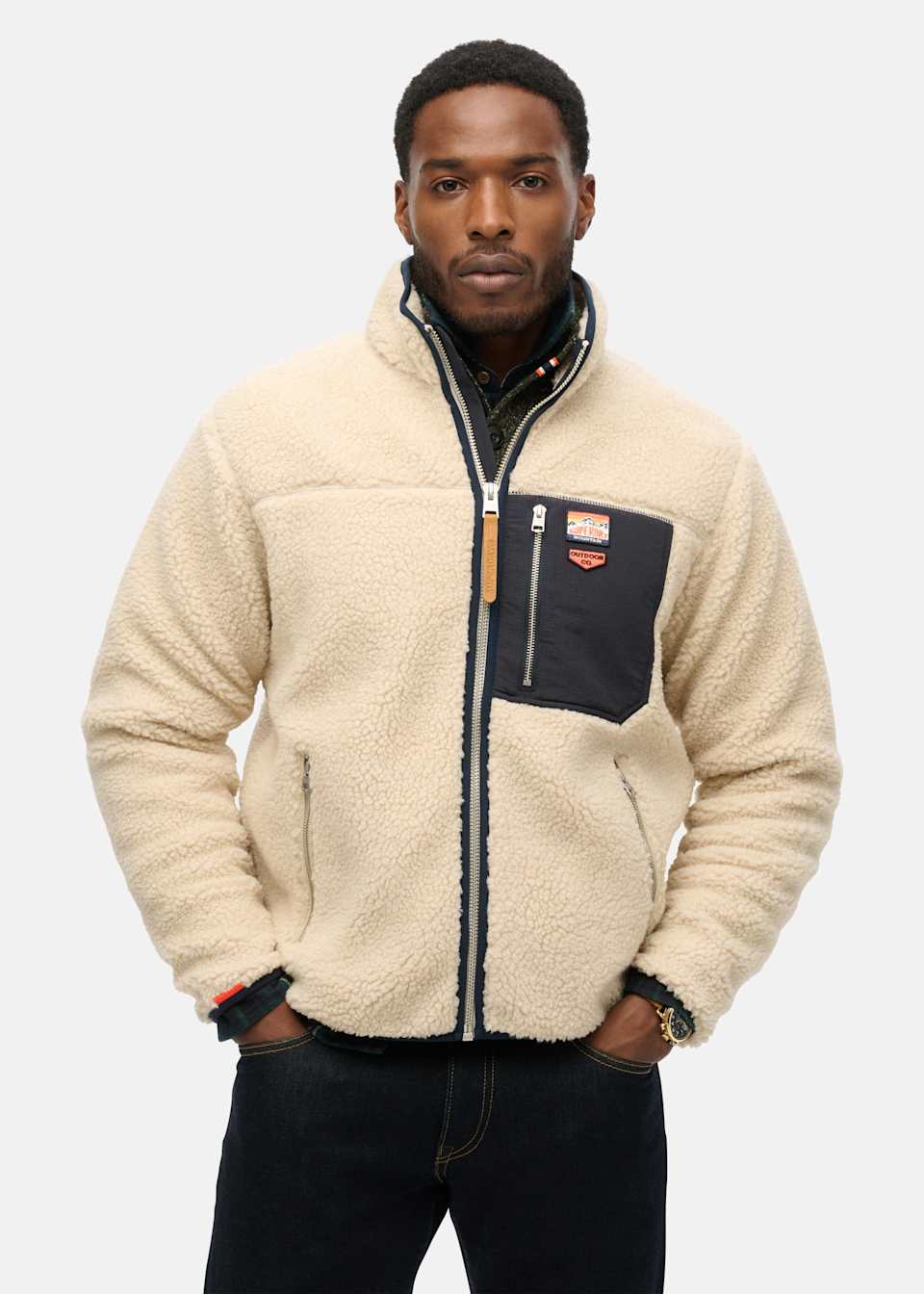 VINTAGE RETRO FULL ZIP FLEECE