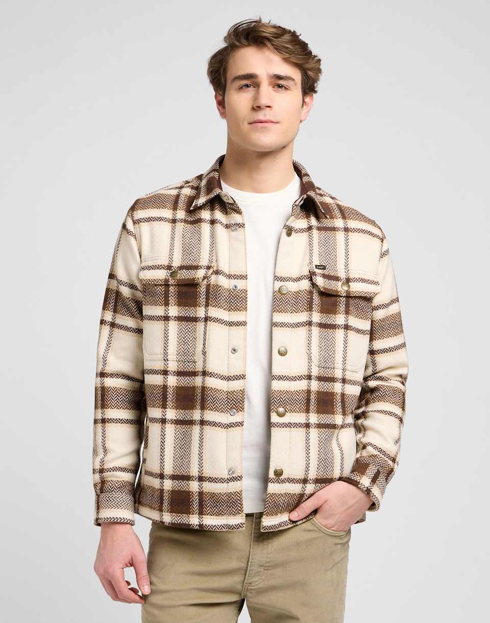 RELAXED_OVERSHIRT ARABICA_PLAI