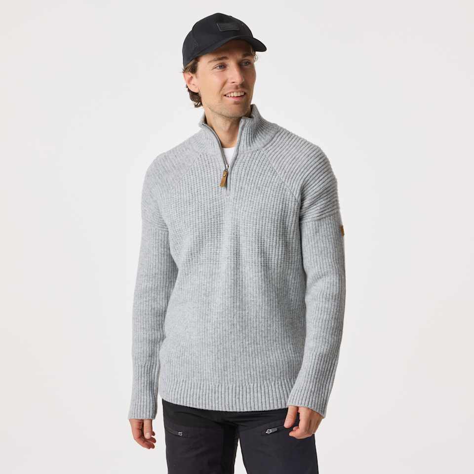 Nordkap Wool Sweater Half Zip