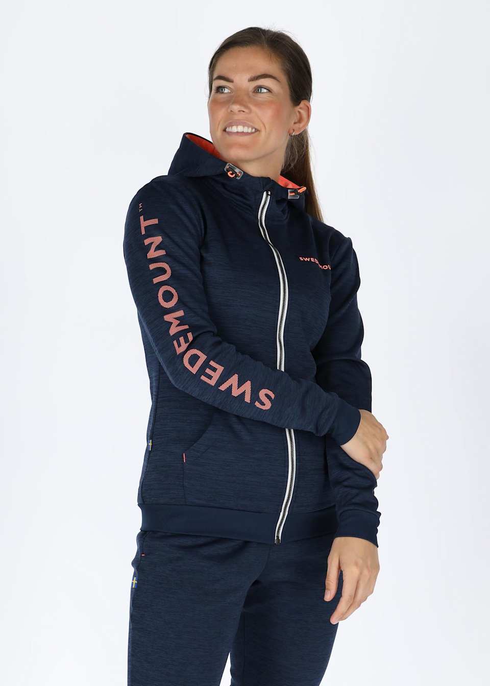Training Logo Zip hood W