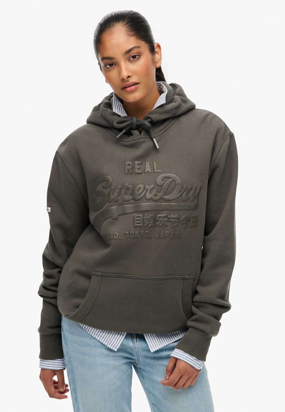 Vintage Logo Tonal Hoodie