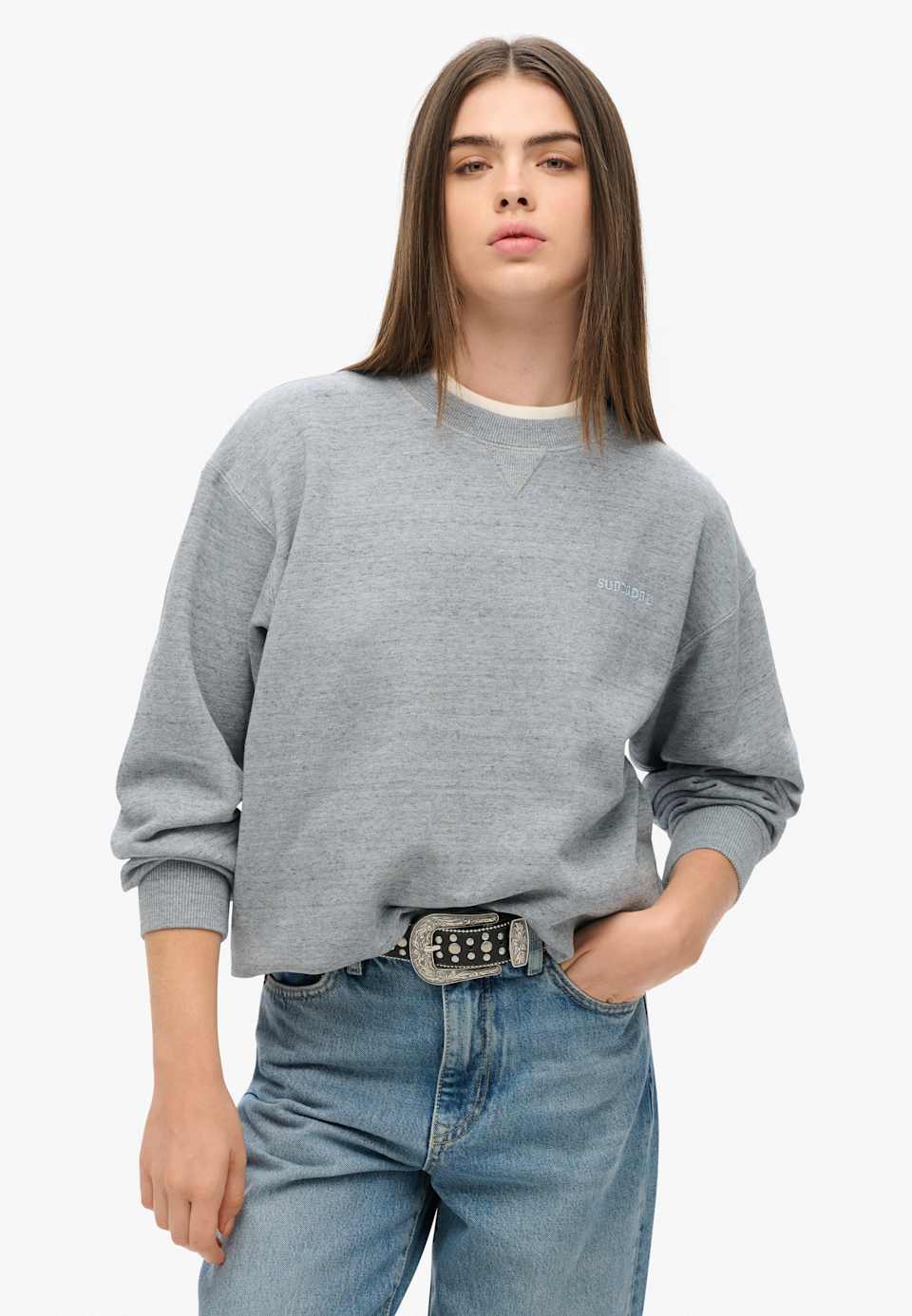 Essential Logo Overdyed Sweat