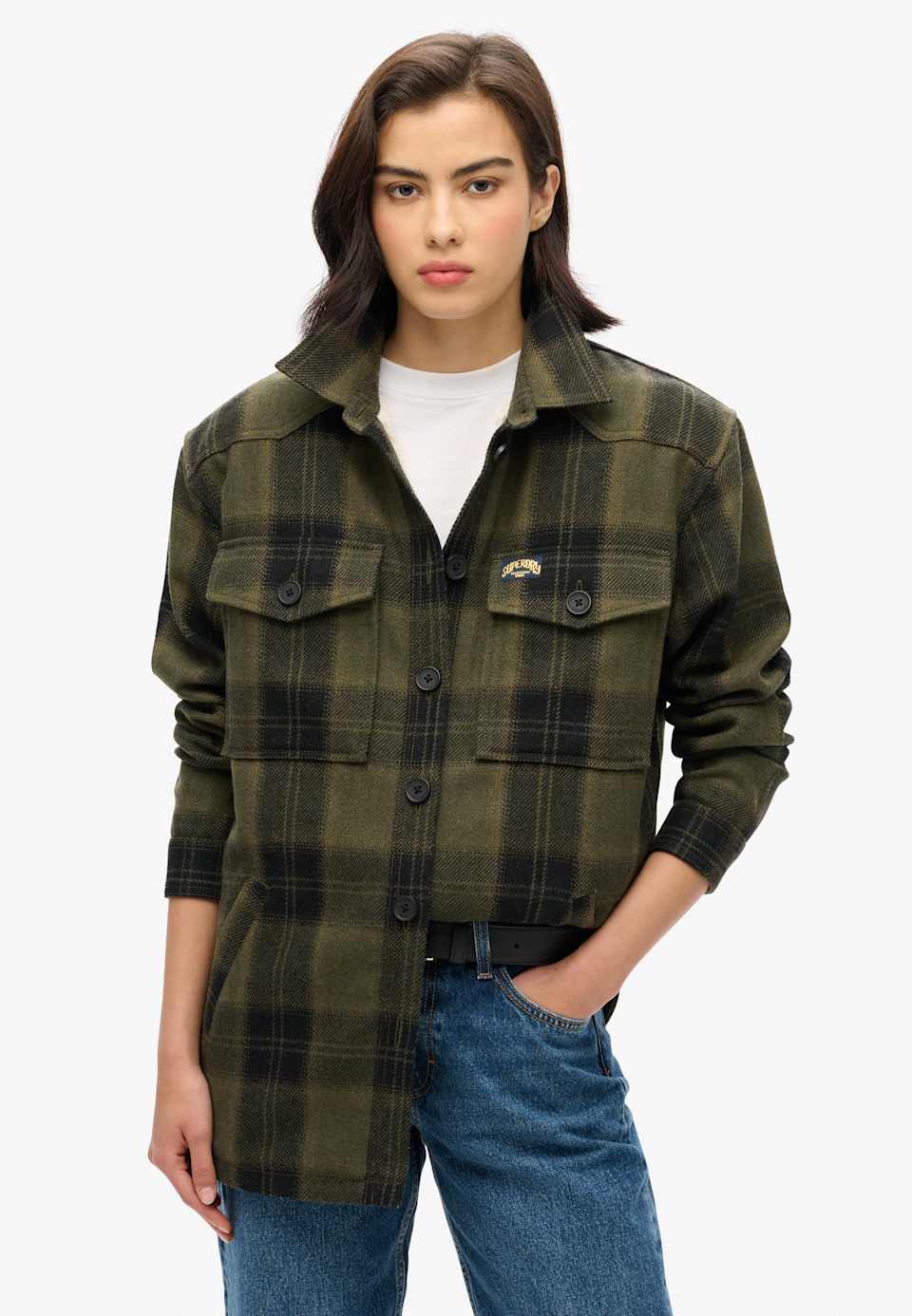 Borg Check Overshirt