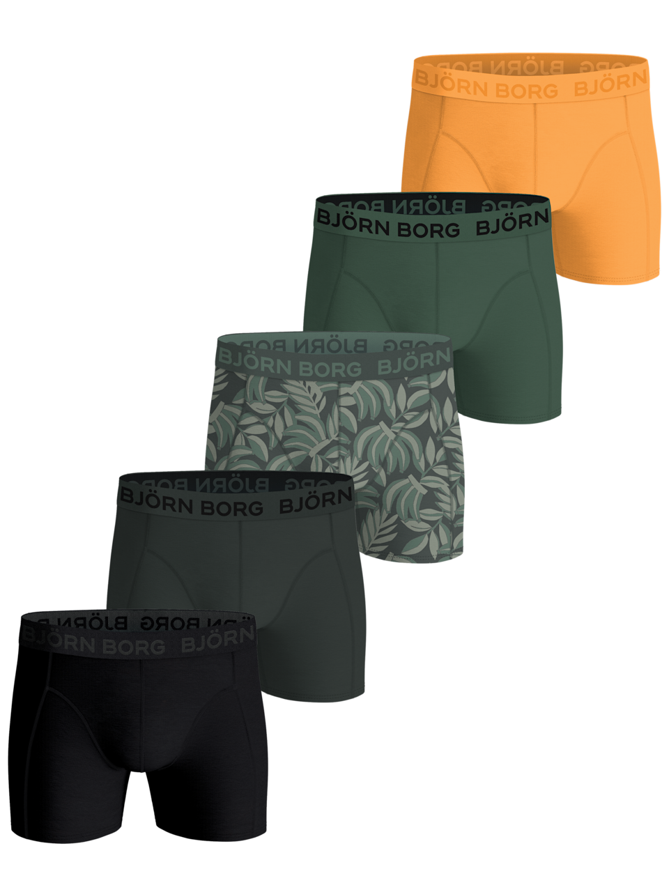 COTTON STRETCH BOXER 5p