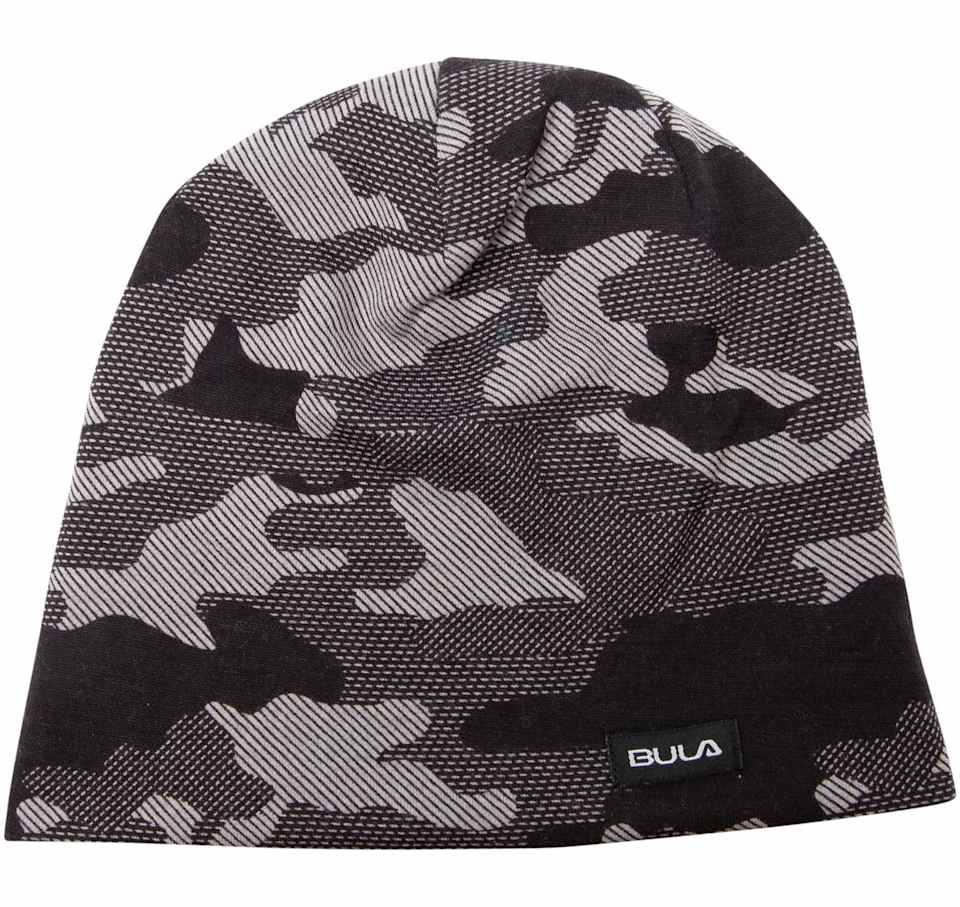 CAMO PRINTED WOOL BEANIE