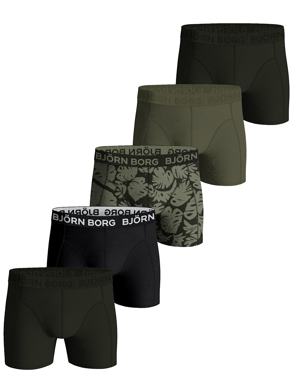 COTTON STRETCH BOXER 5p