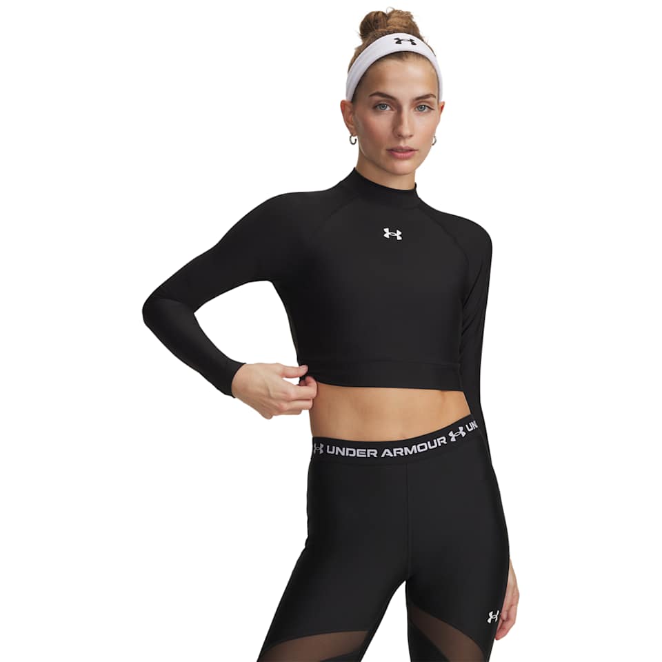 HeatGear Crop Mock LS