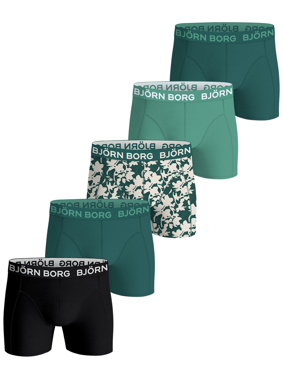 COTTON STRETCH BOXER 5p