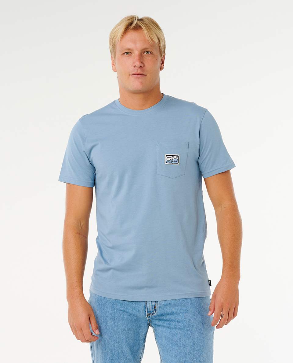 STREAMLINE POCKET BADGE TEE