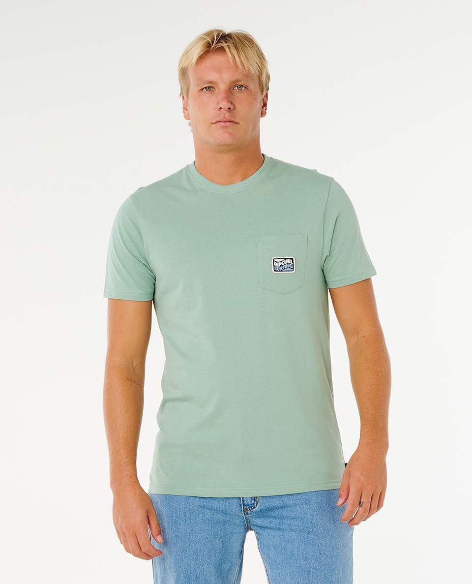 STREAMLINE POCKET BADGE TEE