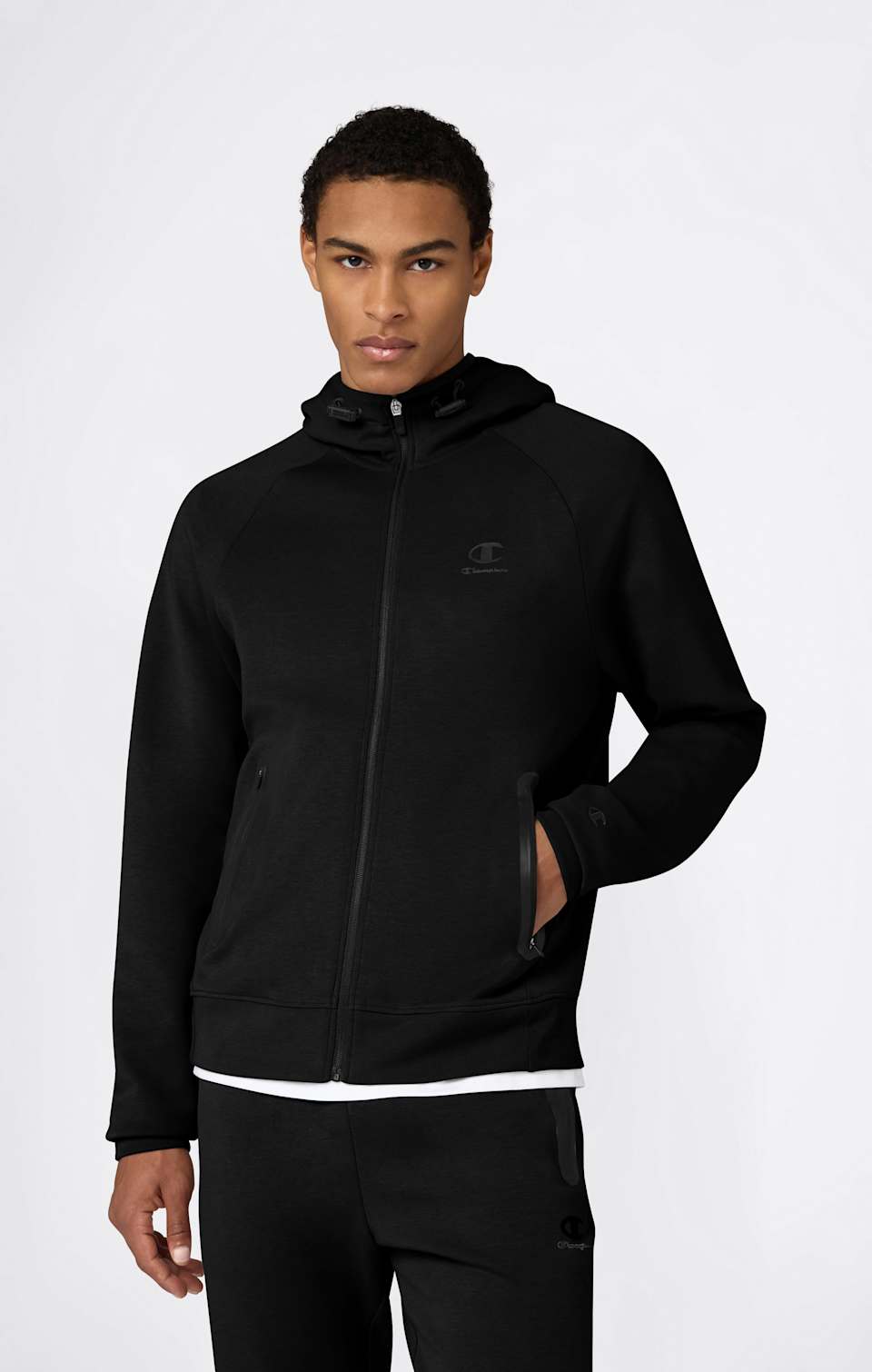 Hooded Full Zip Sweatshirt