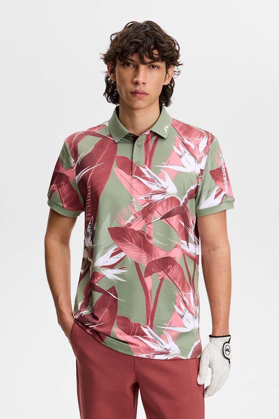 Tour Tech Print Polo
