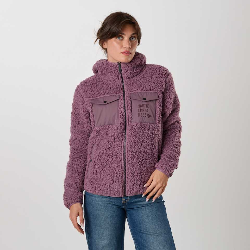Marstrand Stretch Pile Hood Jacket W