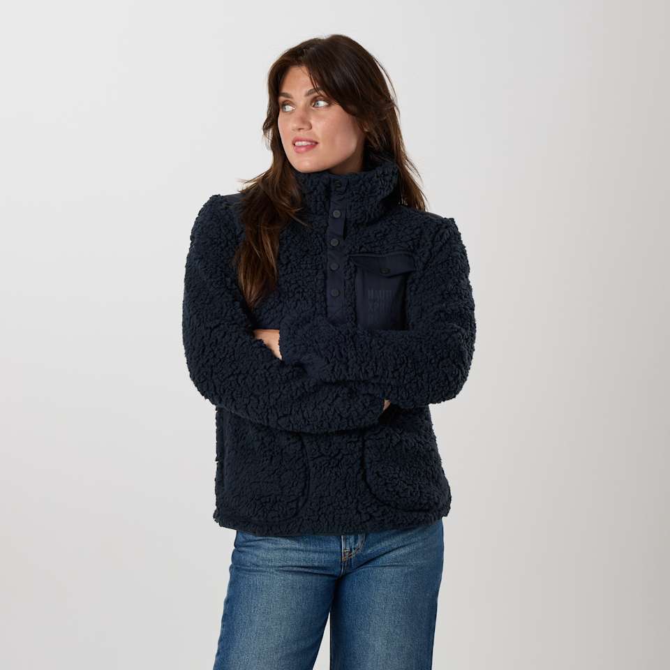 Marstrand Stretch Pile Half Neck W