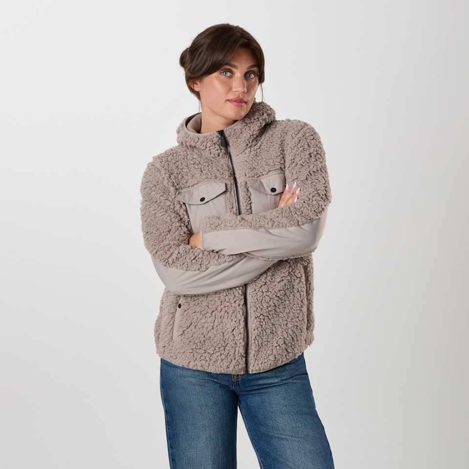 Marstrand Stretch Pile Hood Jacket W