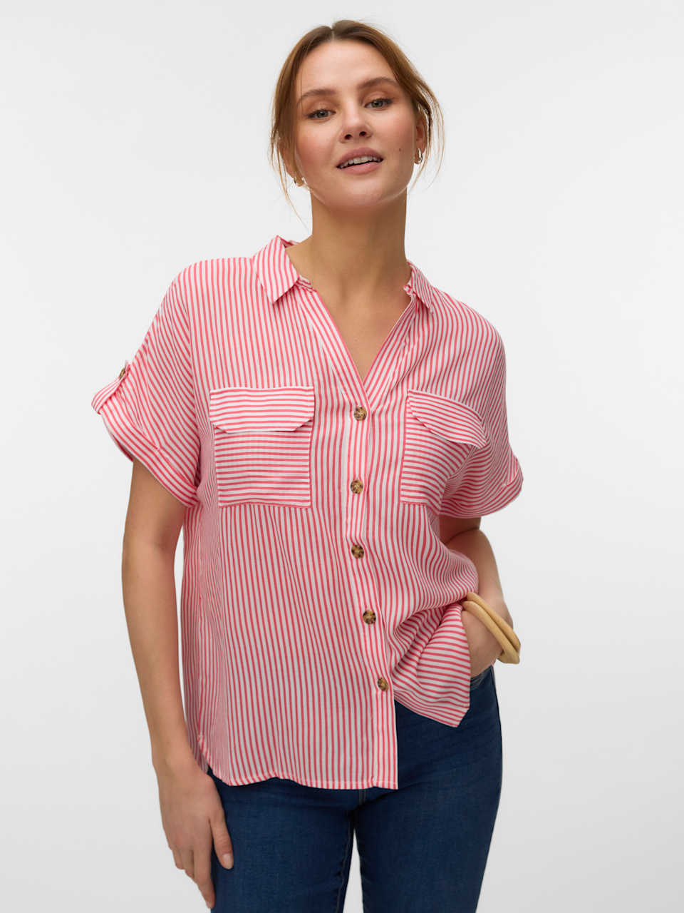VMBUMPY SS SHIRT WVN NOOS
