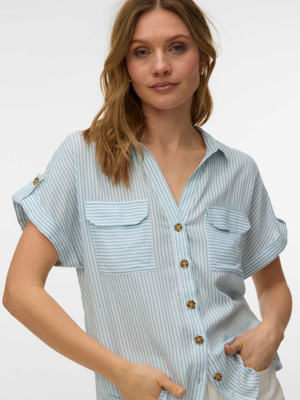 VMBUMPY SS SHIRT WVN NOOS