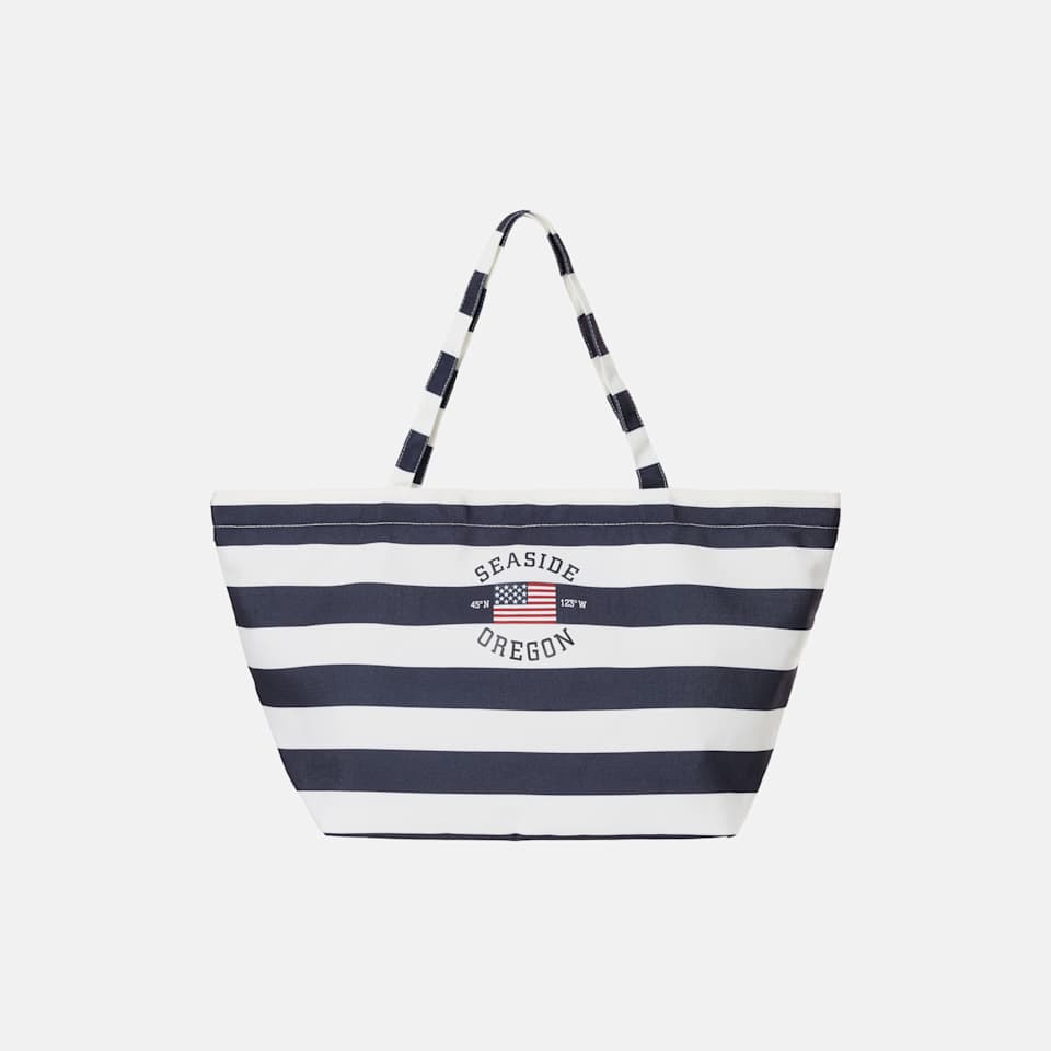 Stripe Beach Bag