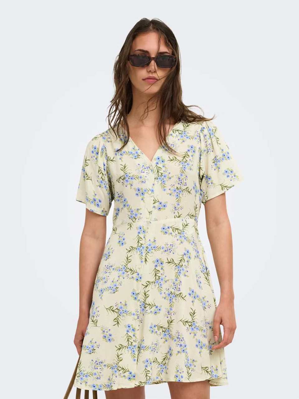 ONLEVIDA S/S SHORT DRESS WVN N