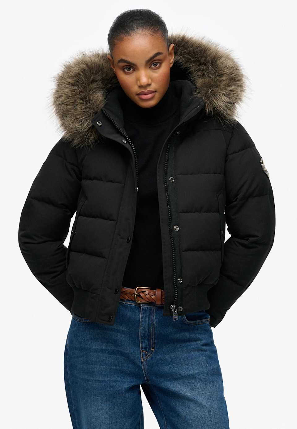 EVEREST HOODED BOMBER JKT