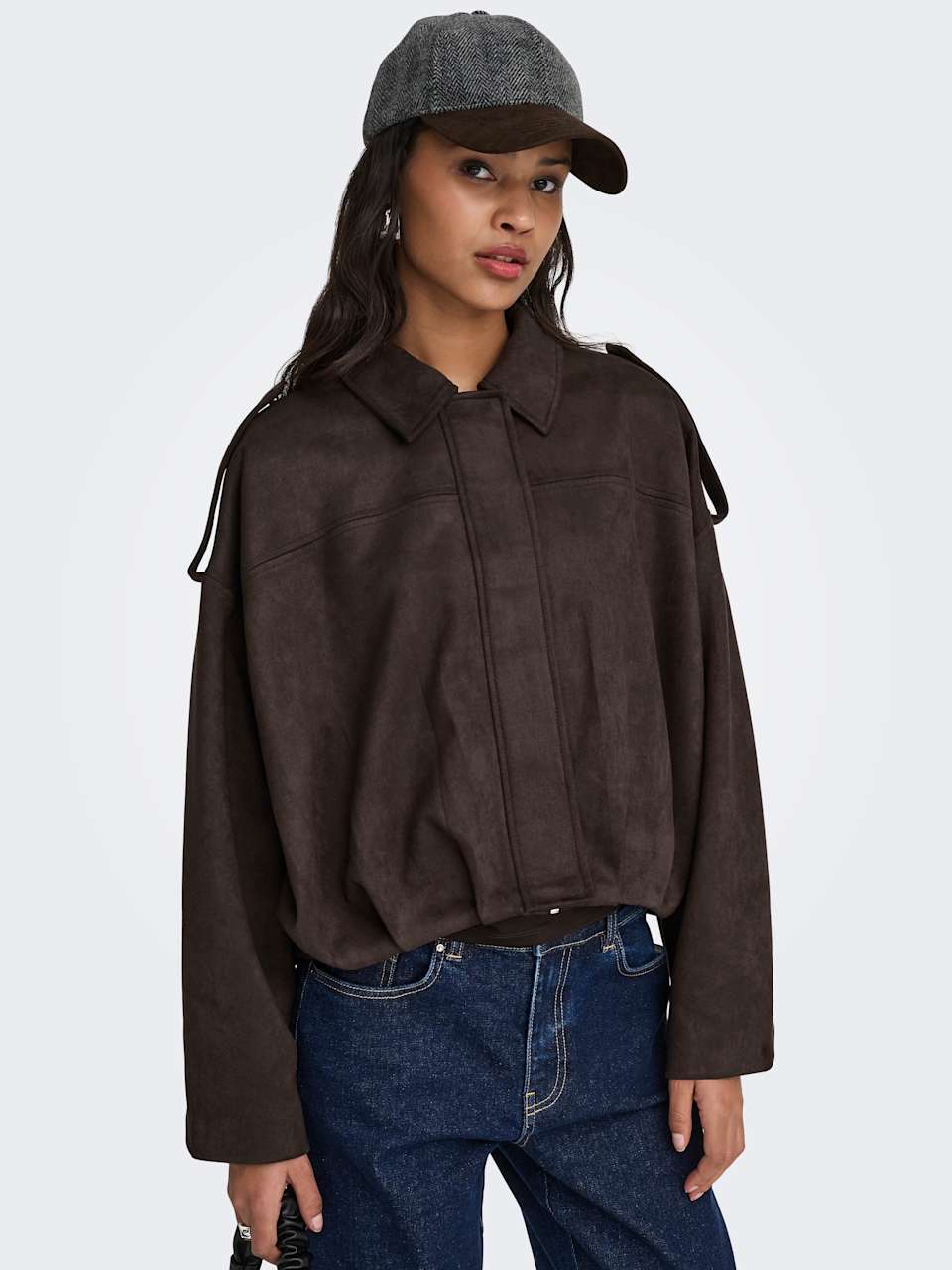 JDYNIA FAUX SUEDE BAT JACKET O