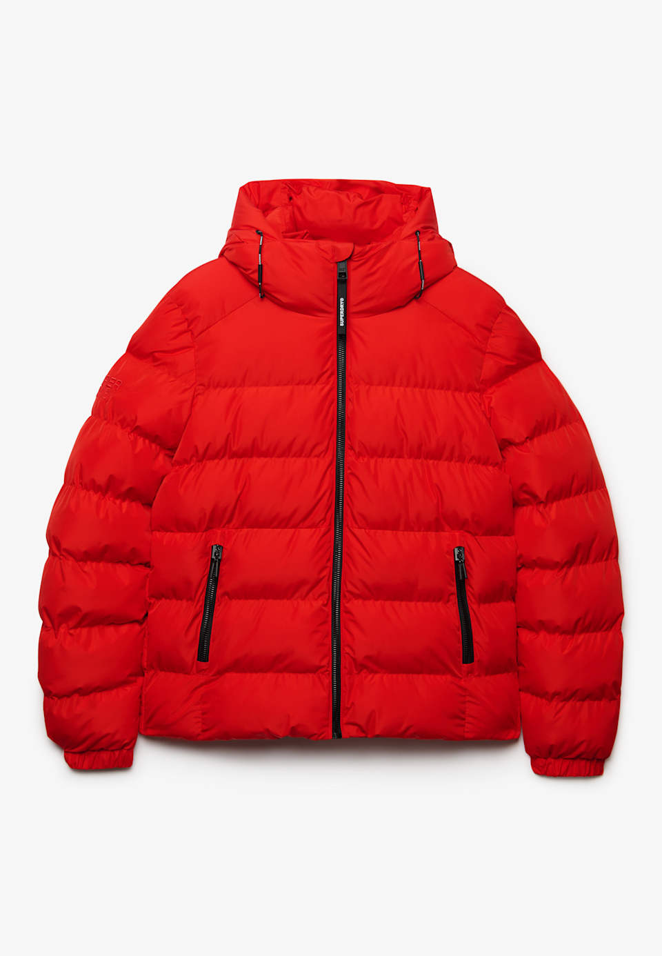 HOODED SPORTS PUFFER JACKET