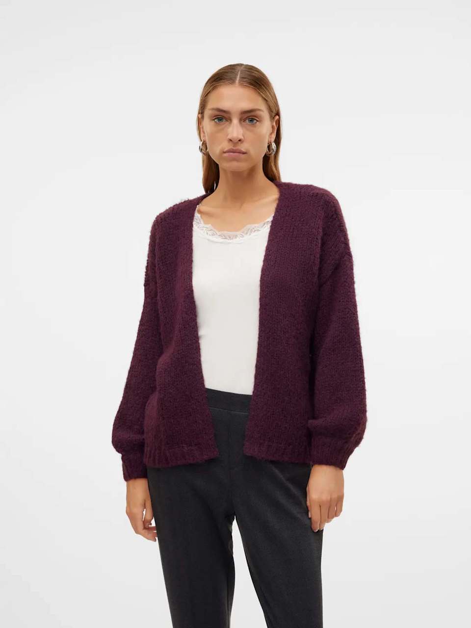 VMMAYBE LS OPEN CARDIGAN NOOS