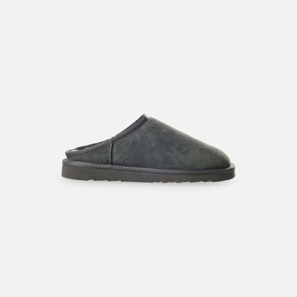 Denver Suede Wool Slip In Sandal