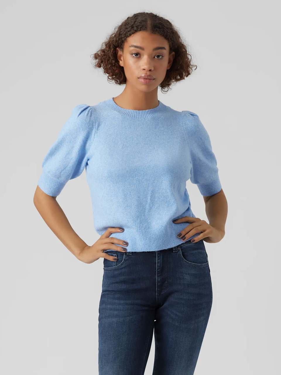 VMDOFFY 2/4 O-NECK PULLOVER GA