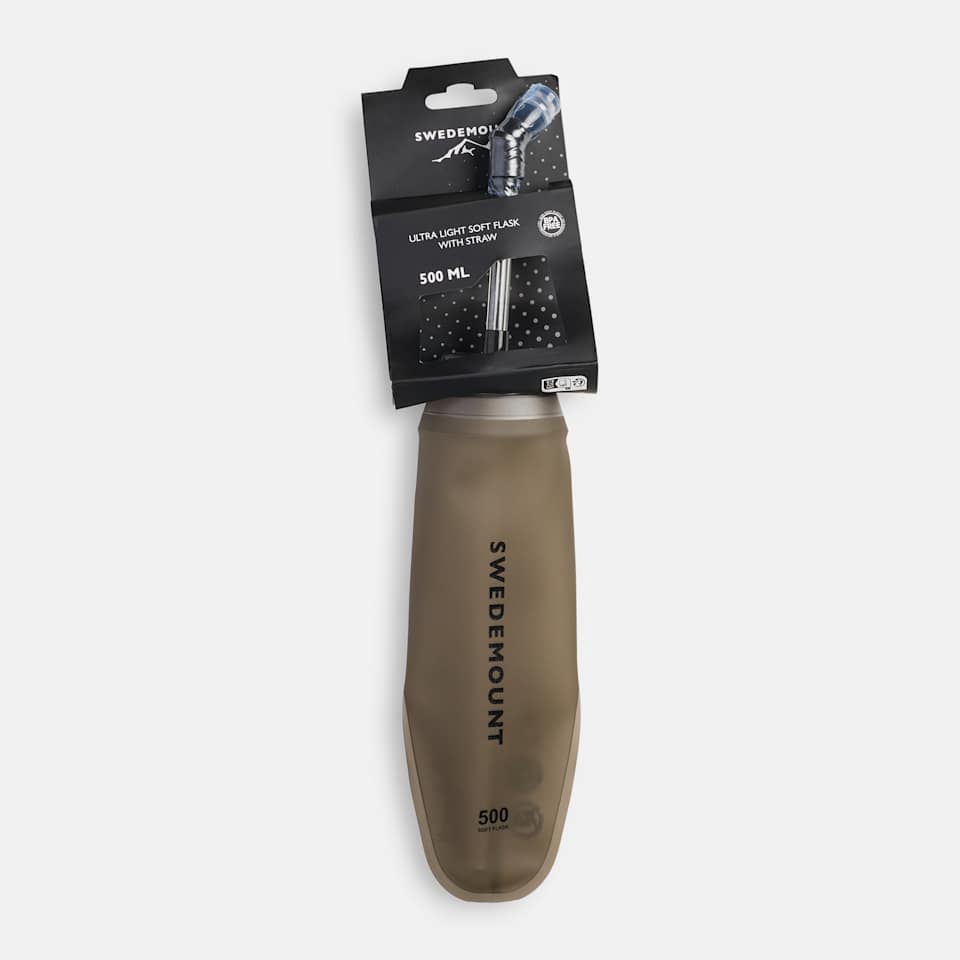 Ultra Light Soft Flask 500 ml with straw